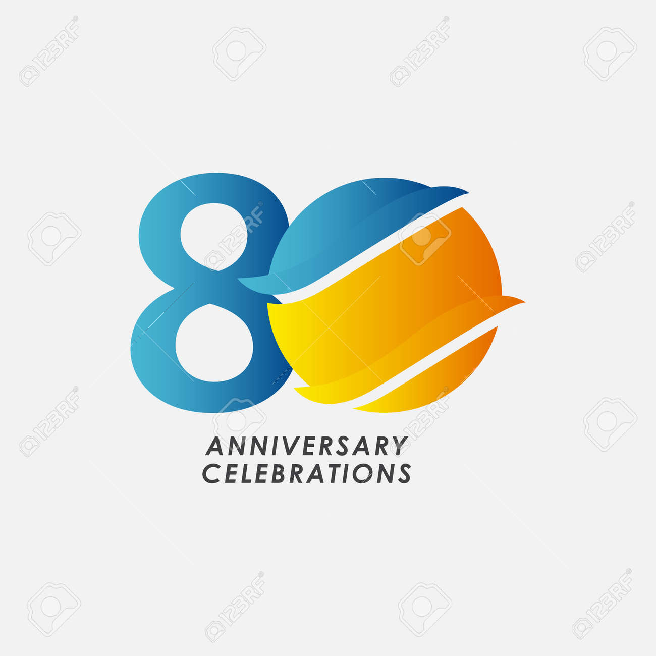 80 Years Anniversary Celebrations Vector Template Design Illustration - 163697992 80 Years Anniversary Celebrations Vector Template Design Illustration - 163697992