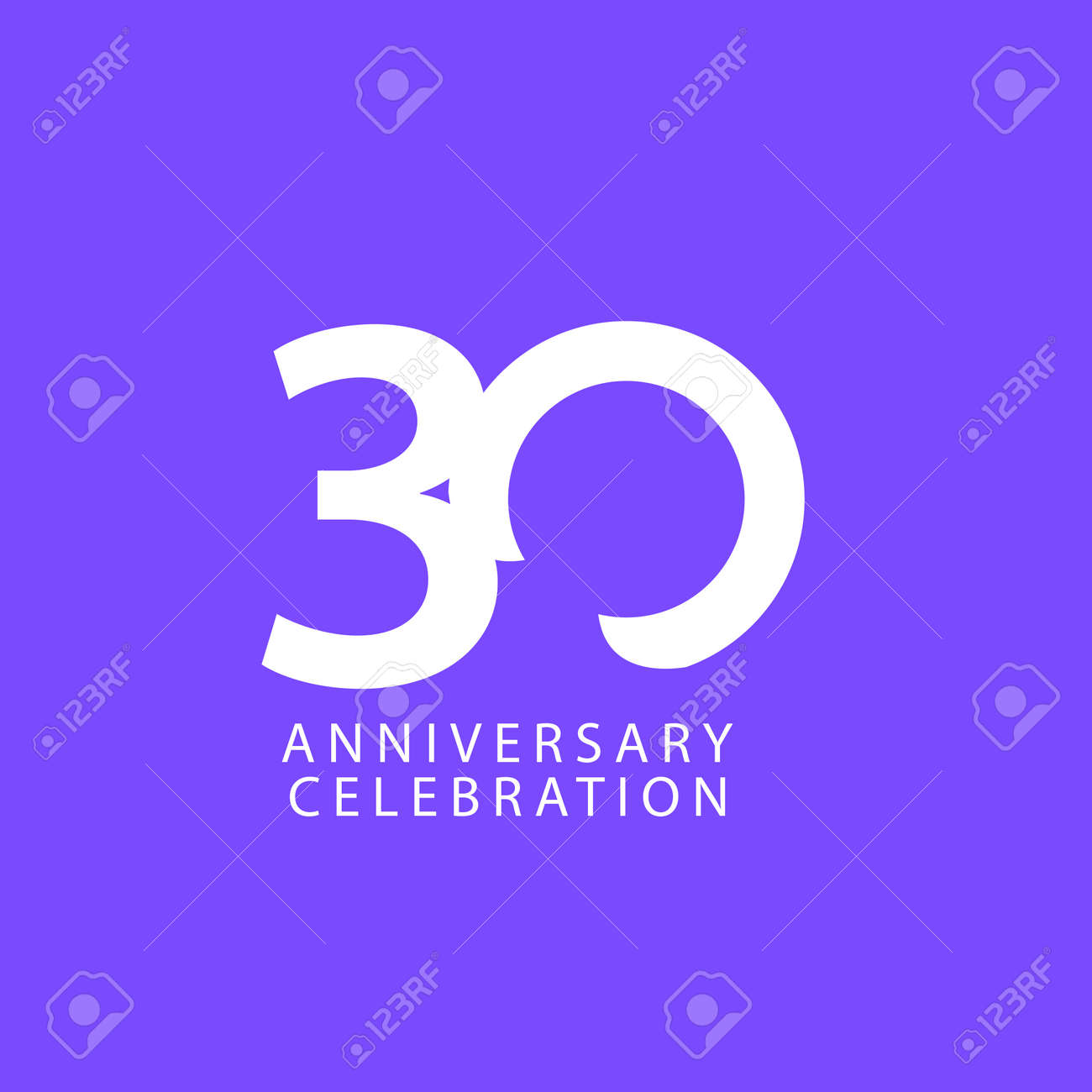 30 Years Anniversary Celebration Vector Template Design Illustration - 163698082 30 Years Anniversary Celebration Vector Template Design Illustration - 163698082