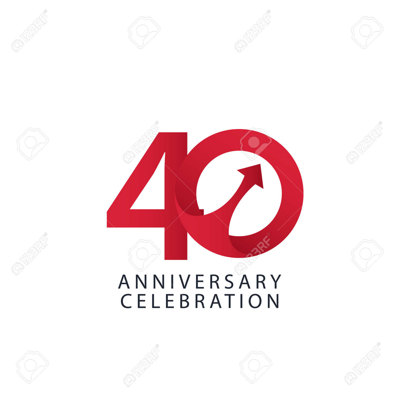 40 Years Anniversary Celebration Vector Template Design Illustration - 163698155 40 Years Anniversary Celebration Vector Template Design Illustration - 163698155