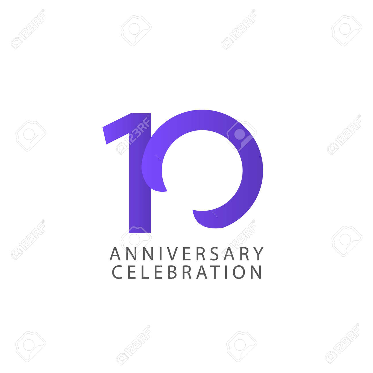 10 Years Anniversary Celebration Vector Template Design Illustration - 163698161 10 Years Anniversary Celebration Vector Template Design Illustration - 163698161
