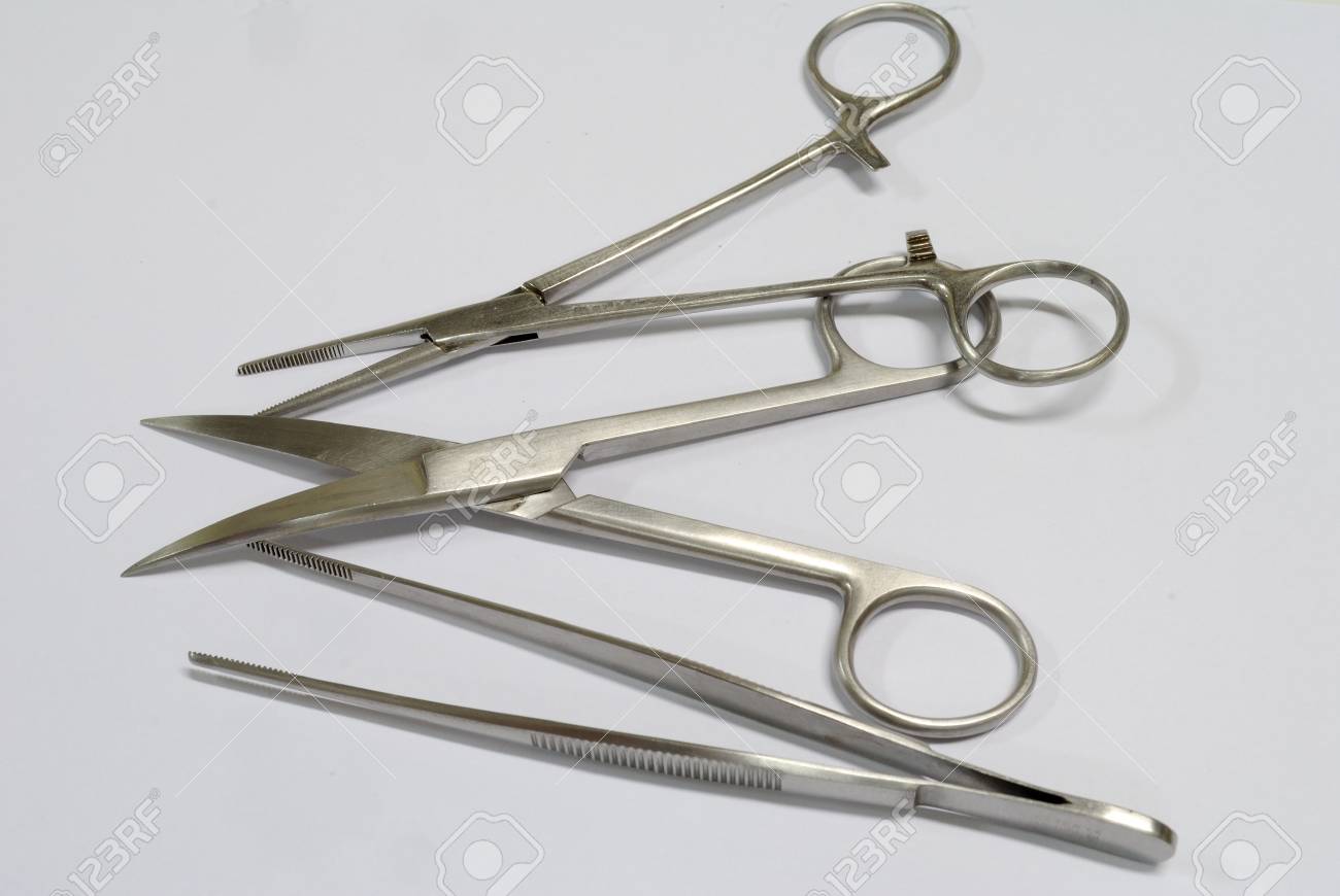 医療機器メス手術ツール キット の写真素材 画像素材 Image