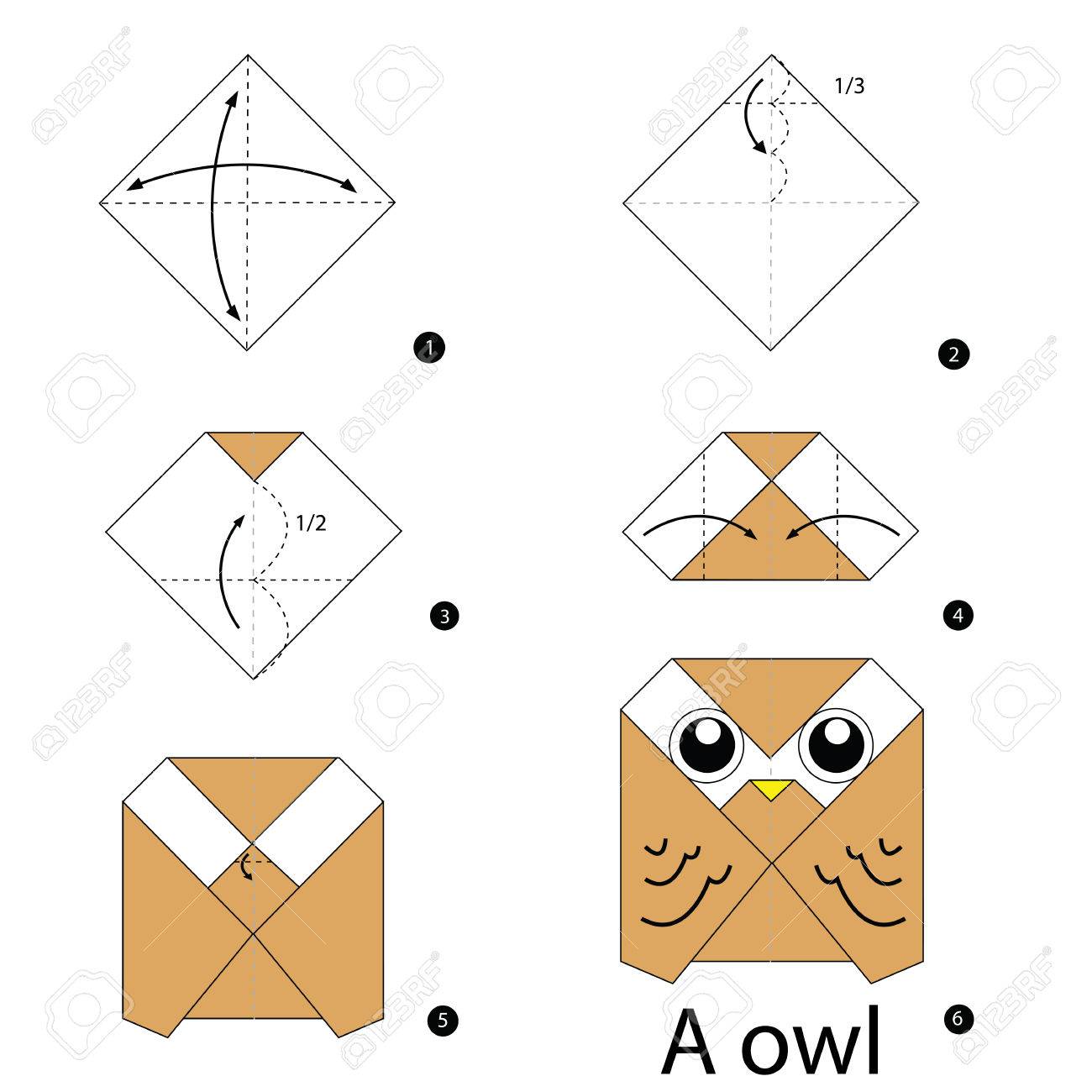 Step By Step Instructions How To Make Origami Owl