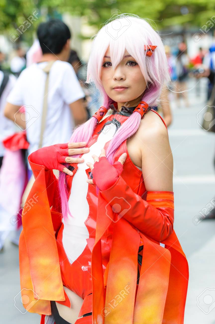 File:Cosplayer of Inori Yuzuriha, Guilty Crown 20160327a.jpg