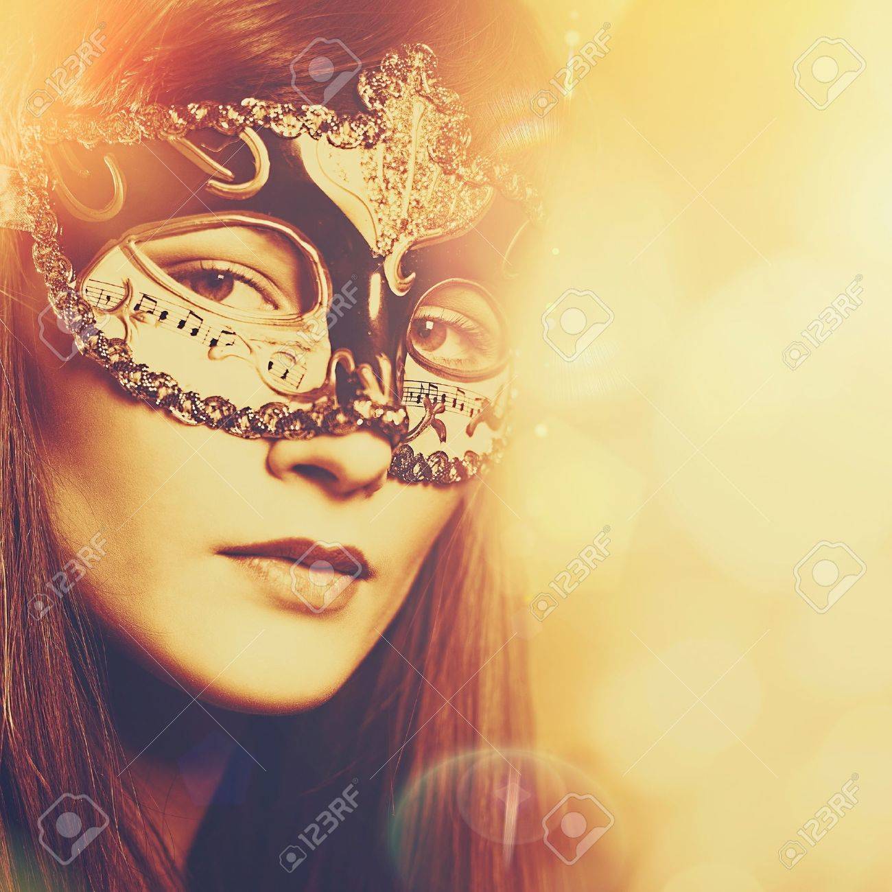 Carnival, Abstract female portrait for your design - 21302685 Carnival, Abstract female portrait for your design - 21302685