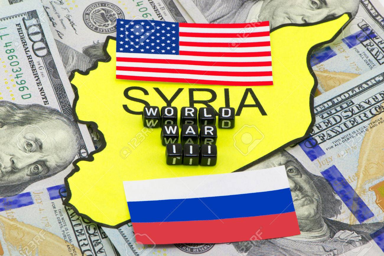 시리아에 대한 미국과 러시아 간의 제 3 차 세계 대전 로열티 무료 사진, 그림, 이미지 그리고 스톡포토그래피. Image  66550142