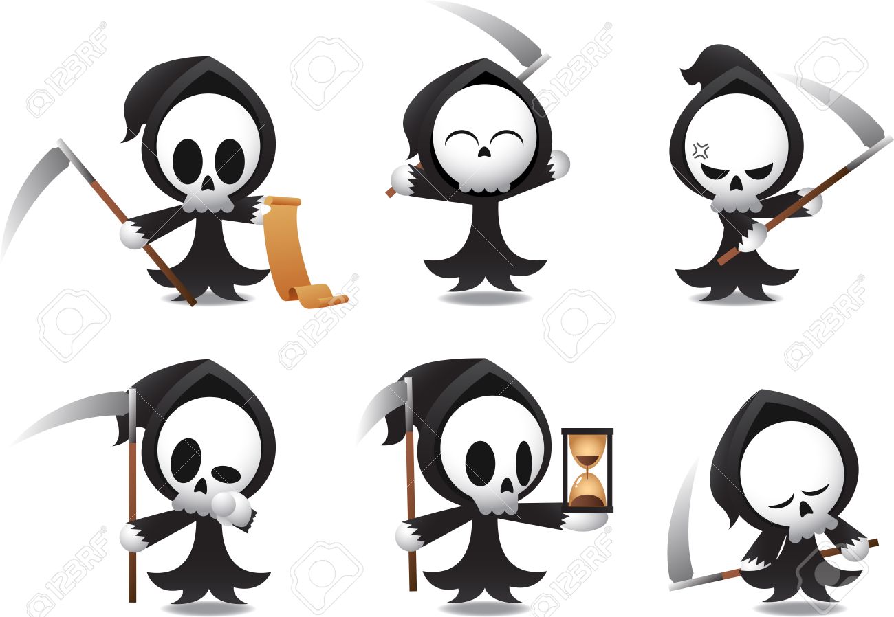 死神アイコン ハロウィンのイラスト素材 ベクタ Image 死神アイコン ハロウィンのイラスト素材 ベクタ Image
