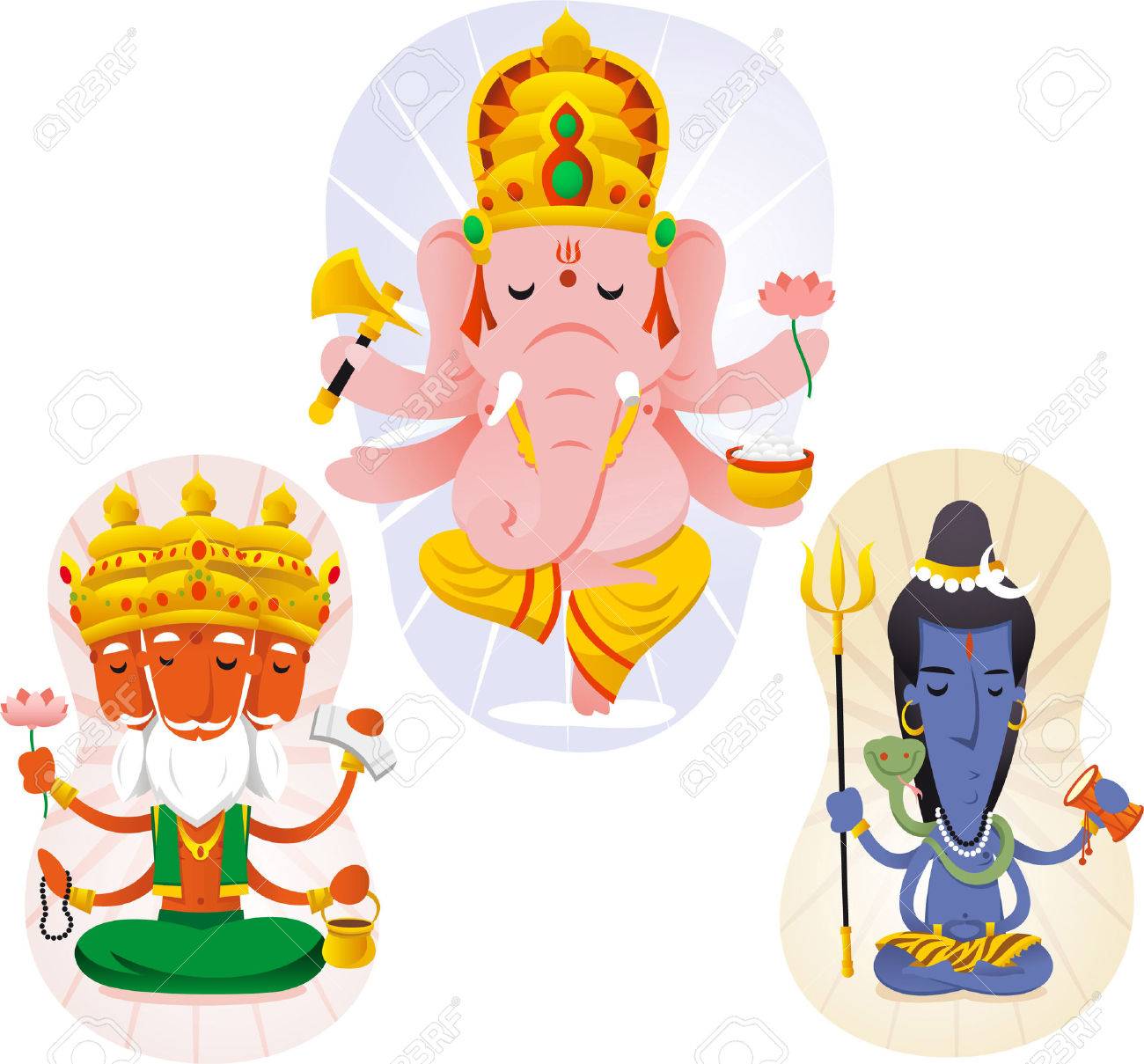 金運爆上げ 特別祈祷 金運最強神タイ製シヴァ神ビシュヌ神