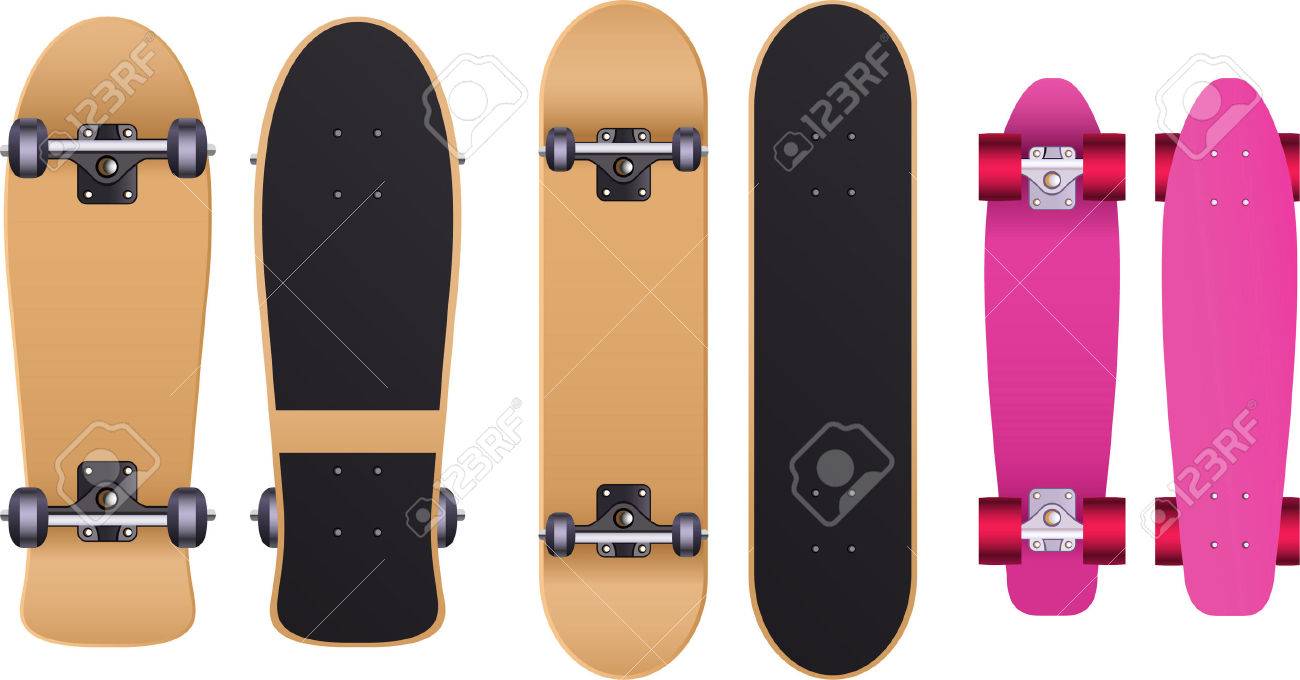 old skool skateboard