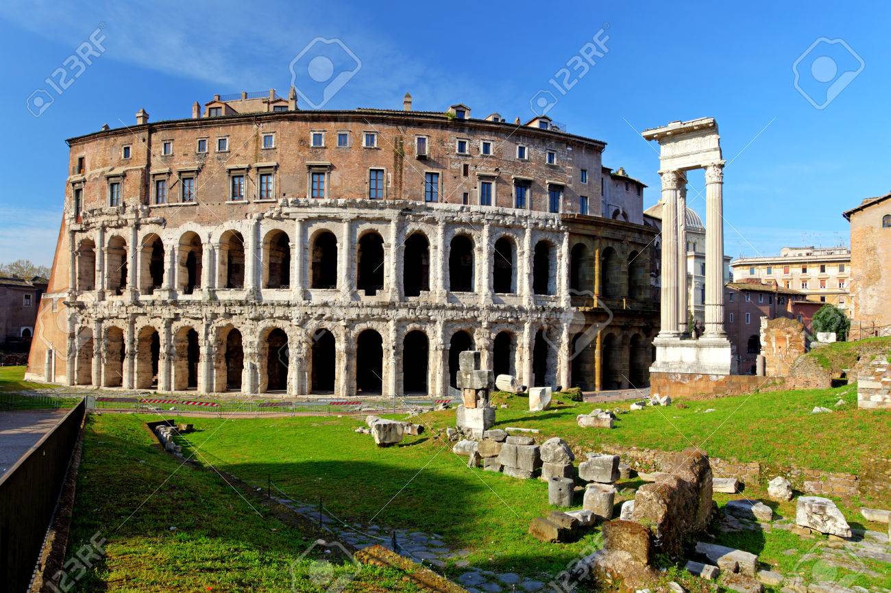 Teatro di Marcello. Theatre of Marcellus. Rome. Italy Teatro di Marcello. Theatre of Marcellus. Rome. Italy