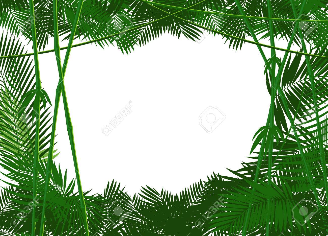 jungle forest backgound for you text or simple image. vector illustration - 51569596 jungle forest backgound for you text or simple image. vector illustration - 51569596