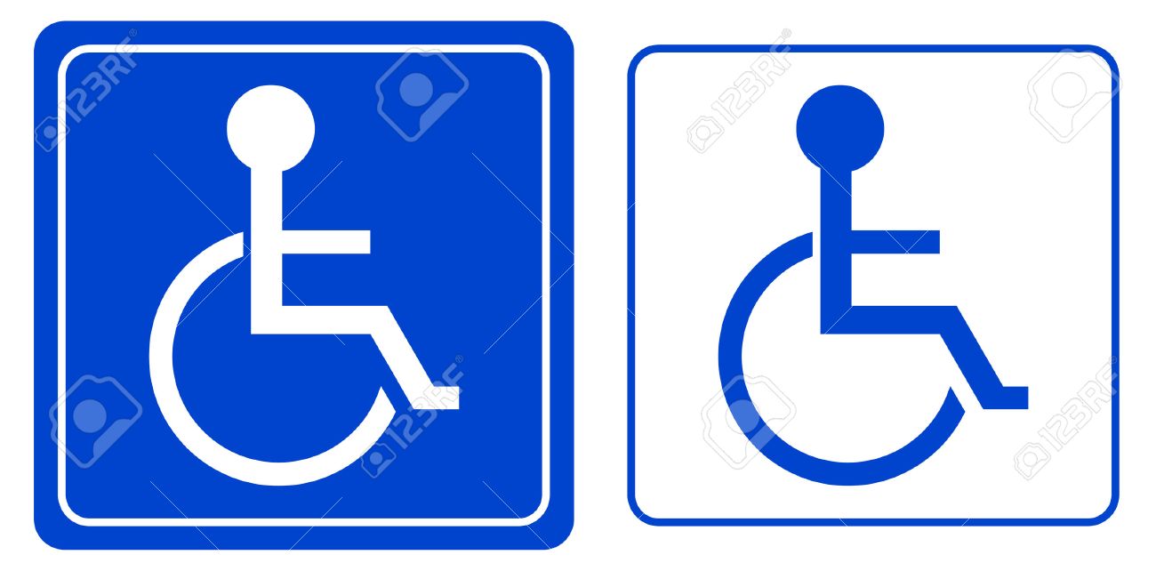 signo de silla de ruedas signo de silla de ruedas