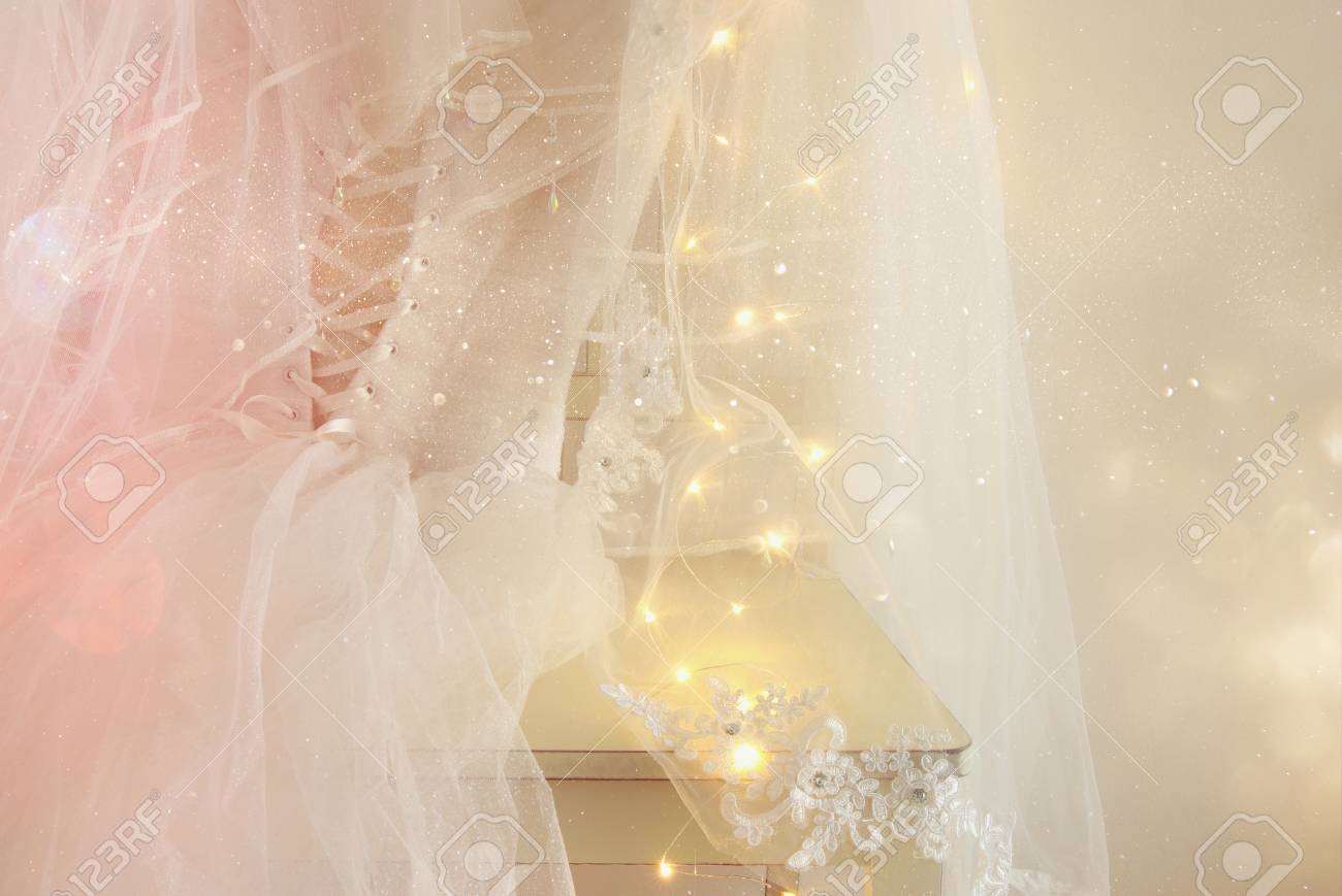 wedding dress with lights
