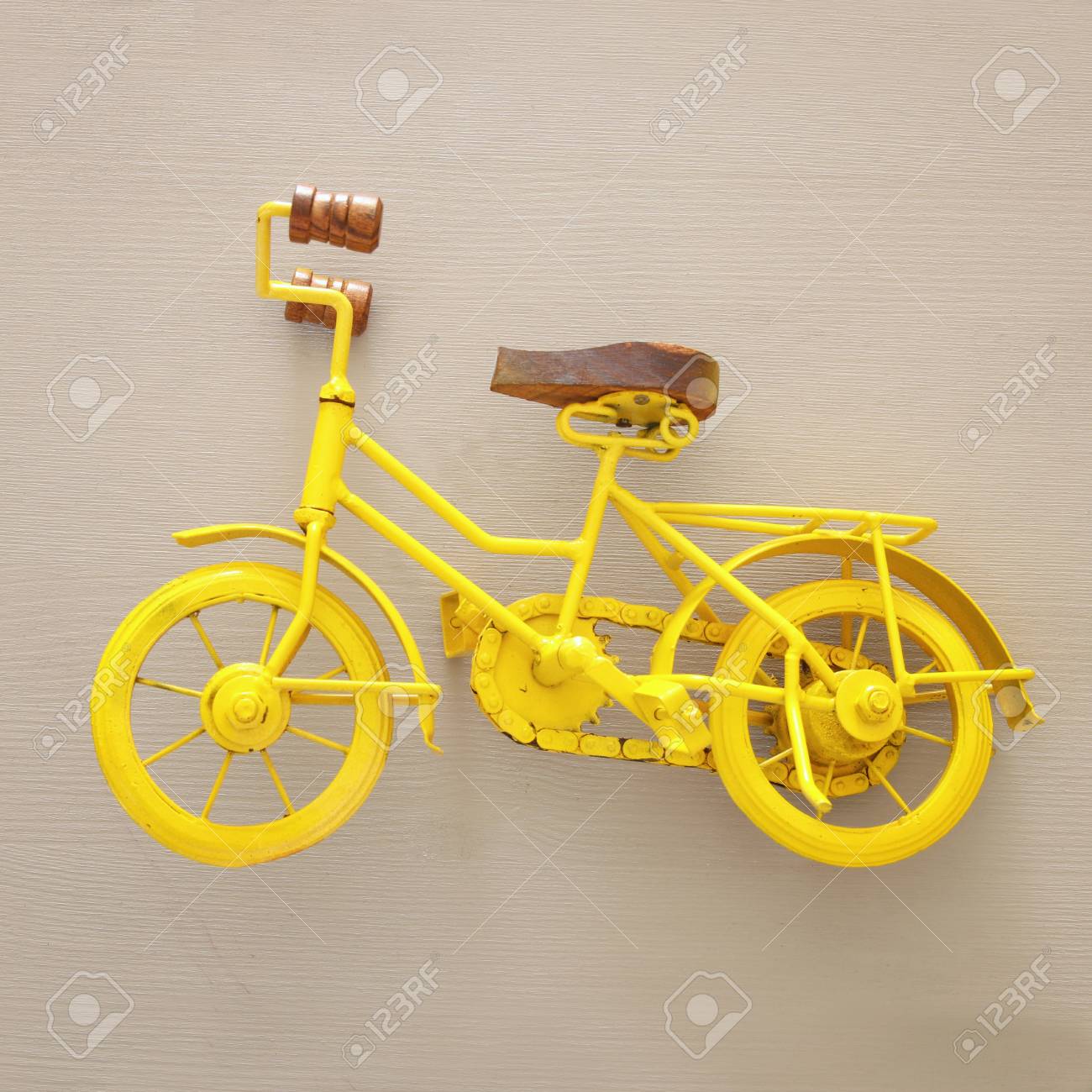 wooden bike toy