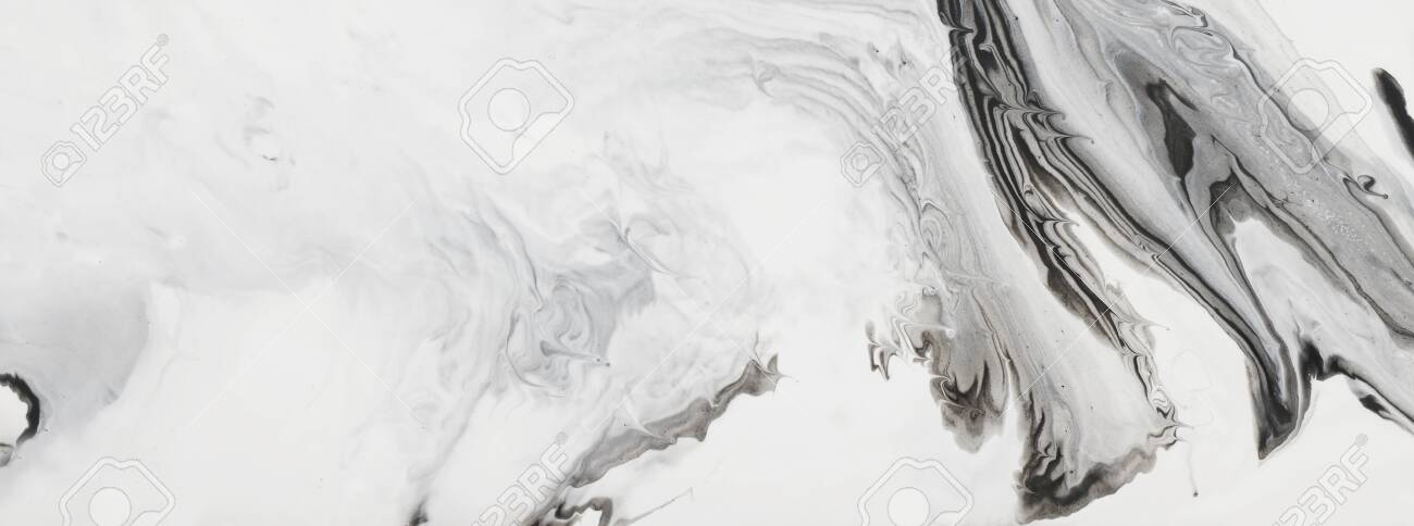 photography of abstract marbleized effect background. black and white creative colors. Beautiful paint. banner - 129648808 photography of abstract marbleized effect background. black and white creative colors. Beautiful paint. banner - 129648808