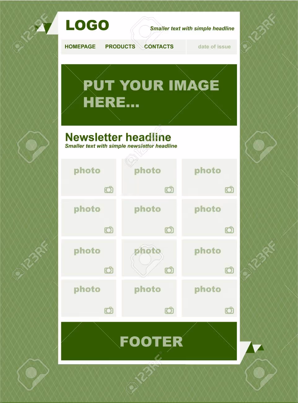 responsive newsletter template for business or non-profit organization - 47574465 responsive newsletter template for business or non-profit organization - 47574465