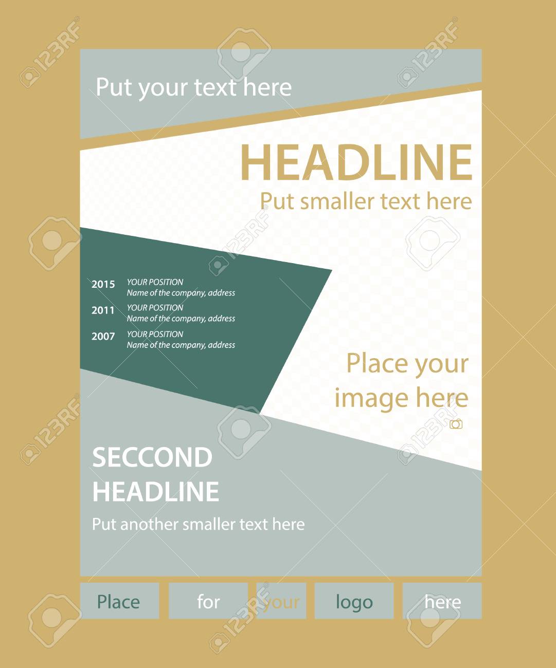 newsletter template for business or non profit organization royalty