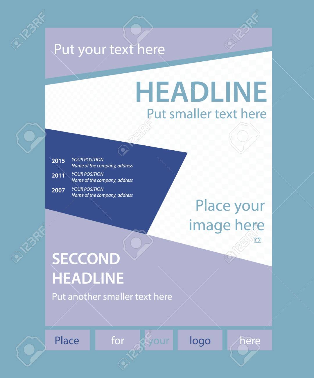 newsletter template for business or non profit organization royalty