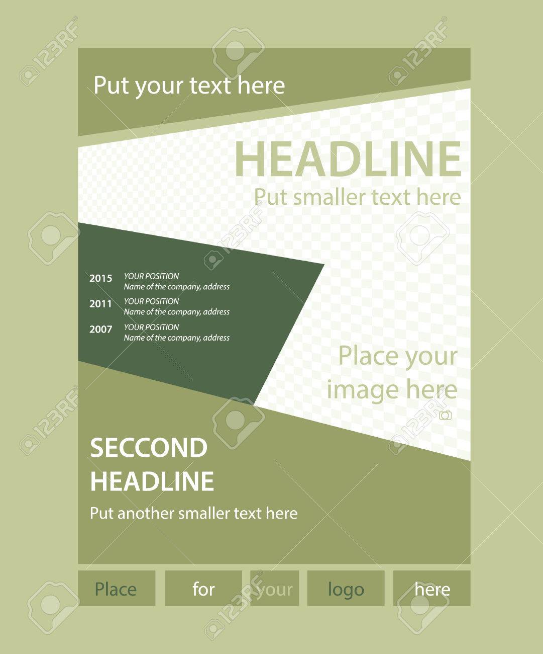 newsletter template for business or non profit organization royalty