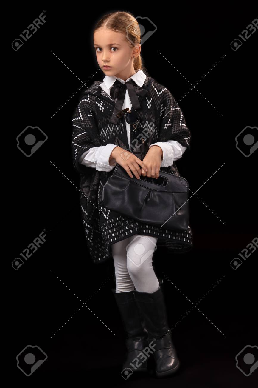 Little girl black boots Clearance