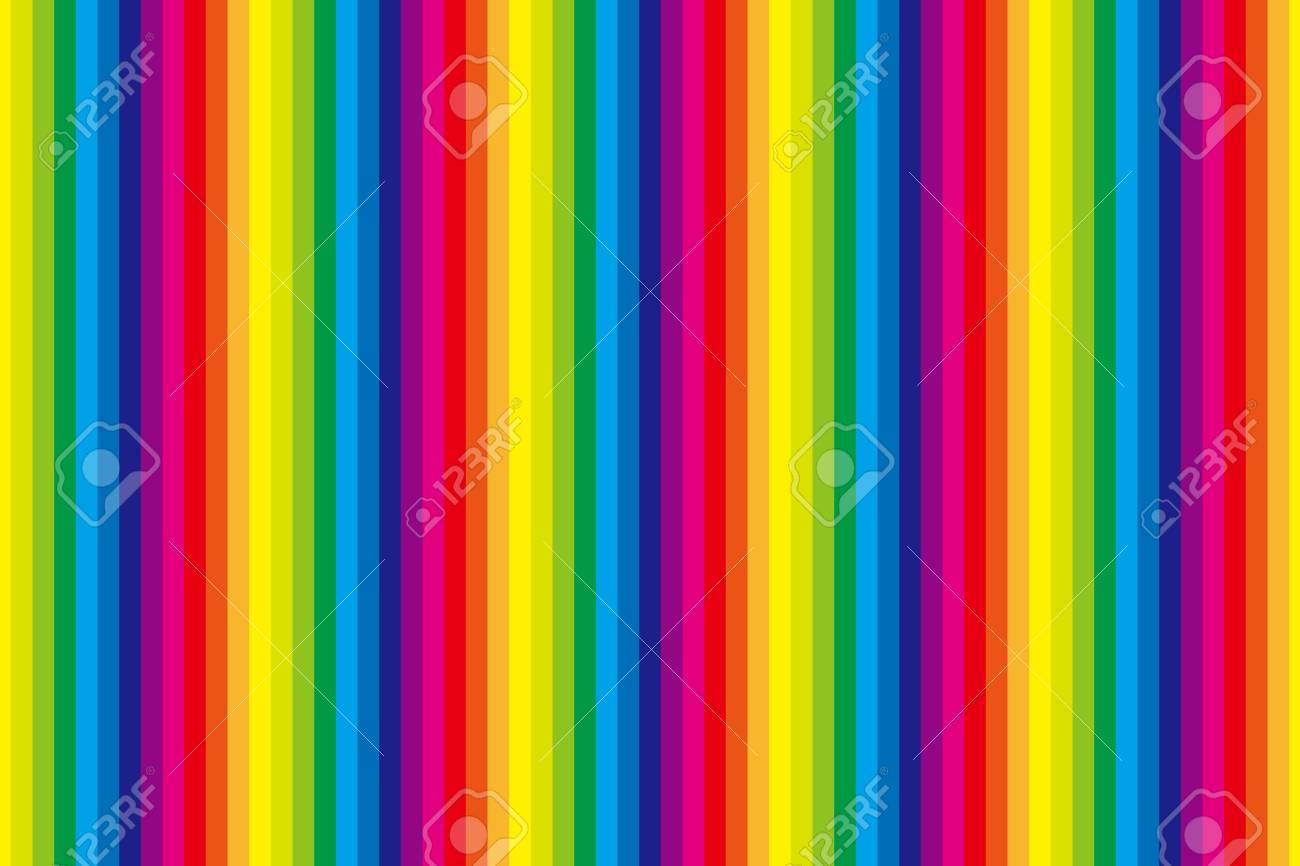 背景素材壁紙 虹色のストライプ のイラスト素材 ベクタ Image