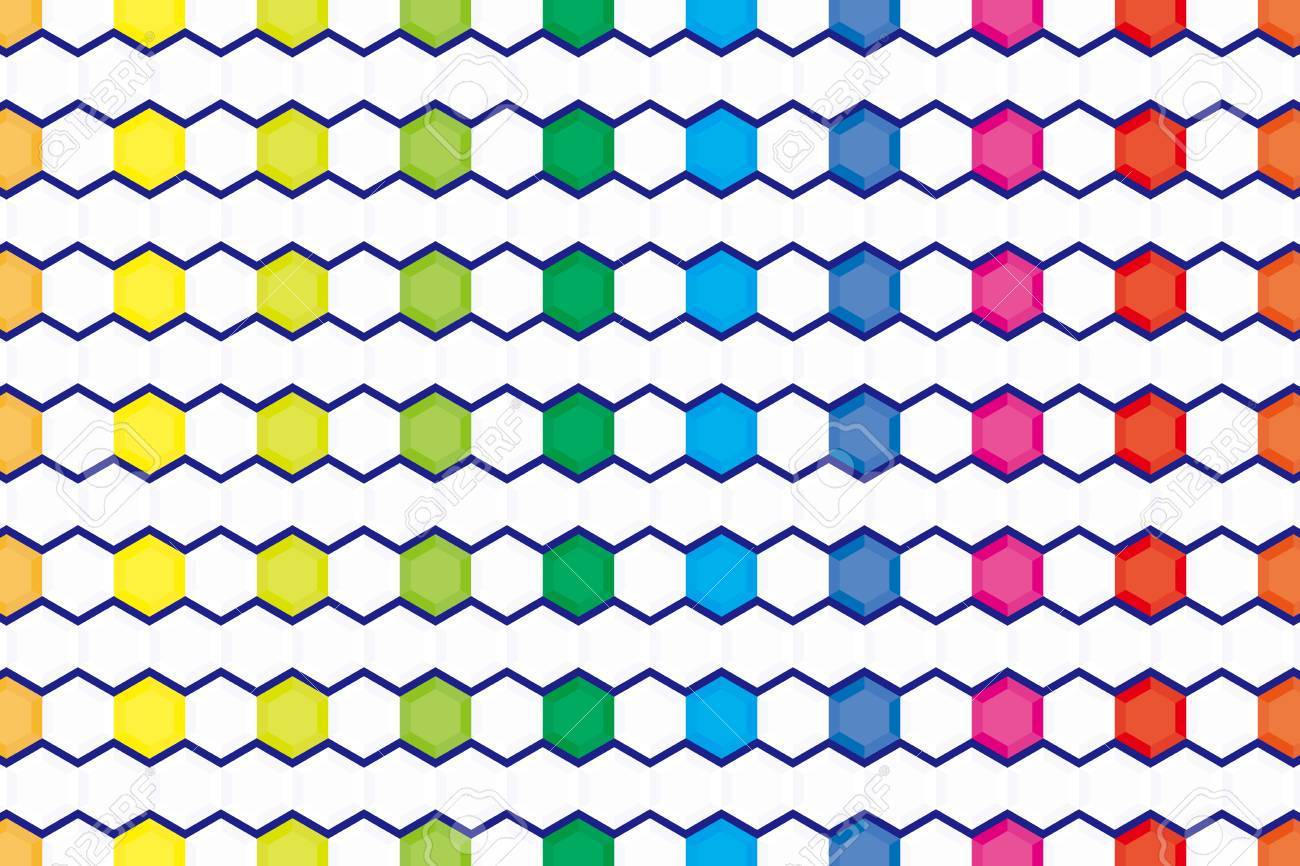 background material wallpaper rainbow colors hexagonal tile flyers avatar