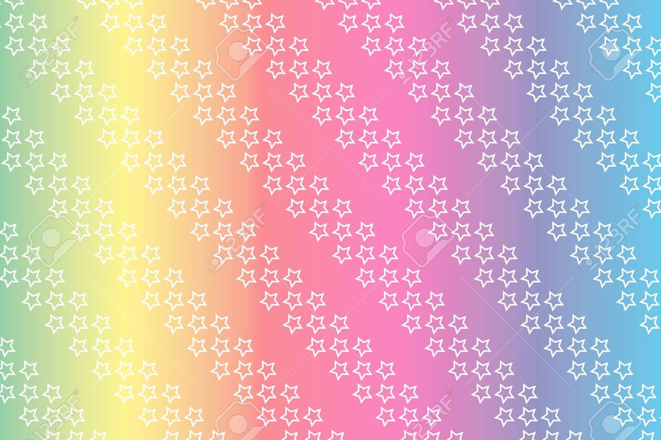 背景素材壁紙 ストライプ ストライプの人々 ストライプ 星 スターダスト 星 虹の色 虹 7 ストラドル カラフルなラッピング 包装紙 のイラスト素材 ベクタ Image