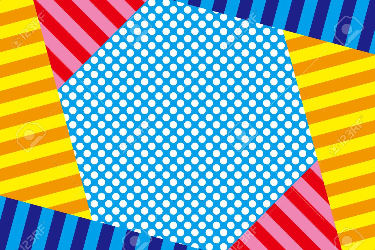 stripes polka dots