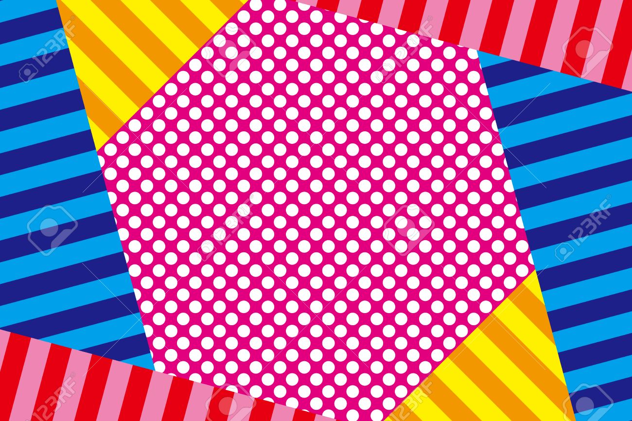 stripes and polka dots