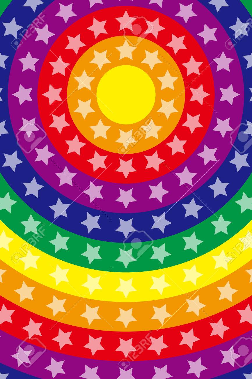 壁紙素材 スターダスト スターダスト キラキラ 虹 虹 打ち上げ花火 打ち上げ ネオンサインのイラスト素材 ベクタ Image