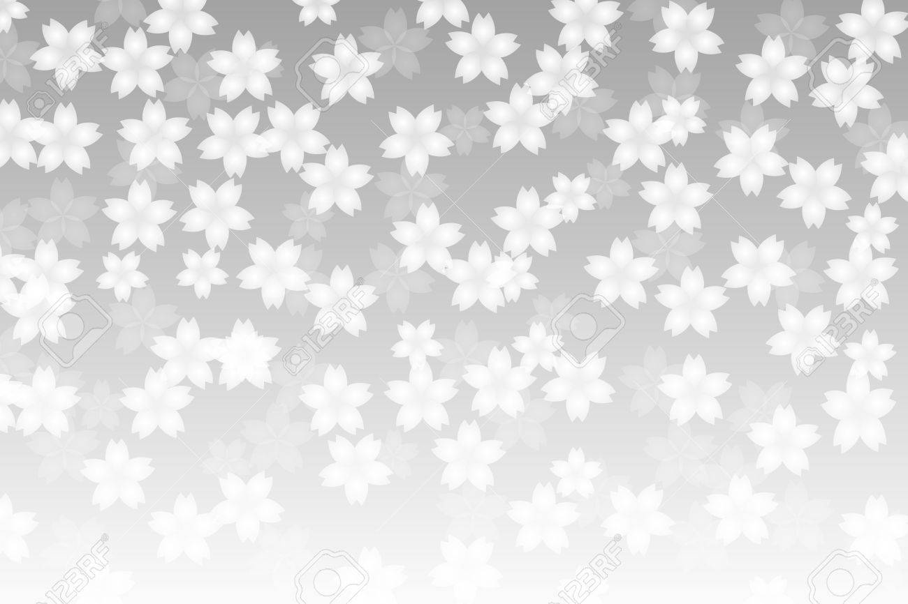 背景素材壁紙 花 桜 さくら サクラ アジア 日本 入学 卒業式 淡い フェザー ライト 装飾 のイラスト素材 ベクタ Image