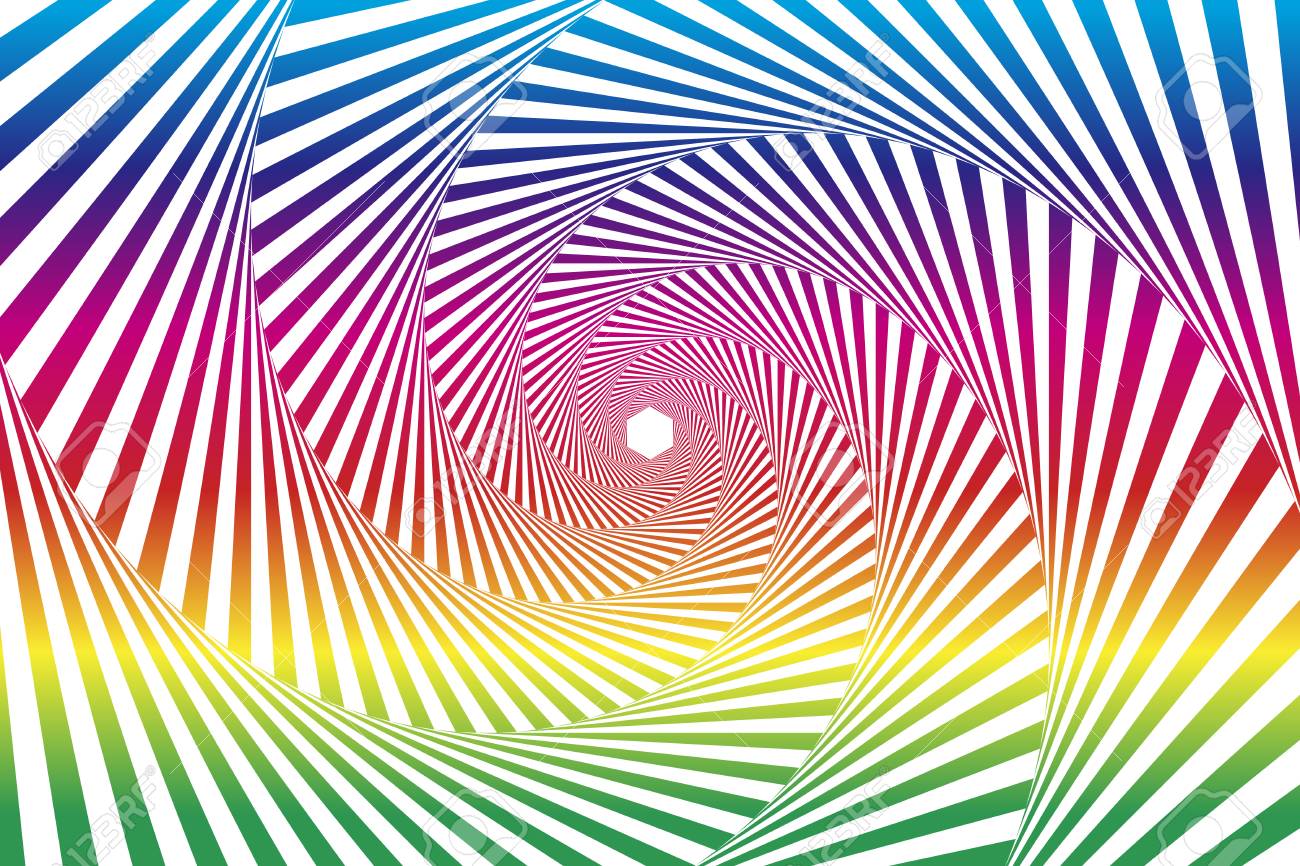 六角形 六角形等の壁紙 ハニカム うずまき 旋回 渦潮 スピン スパイラル スパイラル ラジアルのイラスト素材 ベクタ Image