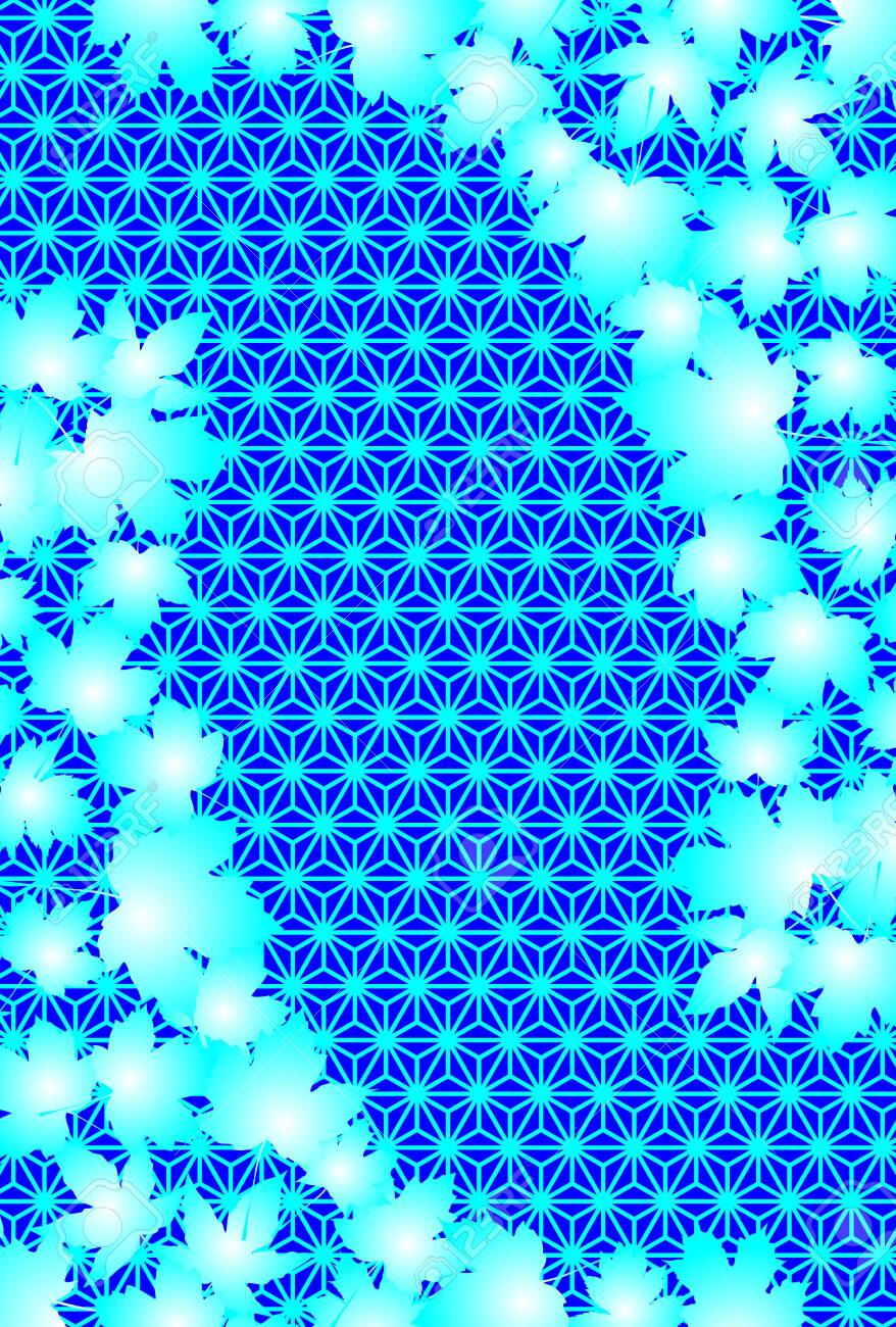 Japanese style background, traditional pattern, hemp pattern, maple, autumn, autumn, deciduous, maple, free material, copy space, advertising poster - 132272655 Japanese style background, traditional pattern, hemp pattern, maple, autumn, autumn, deciduous, maple, free material, copy space, advertising poster - 132272655