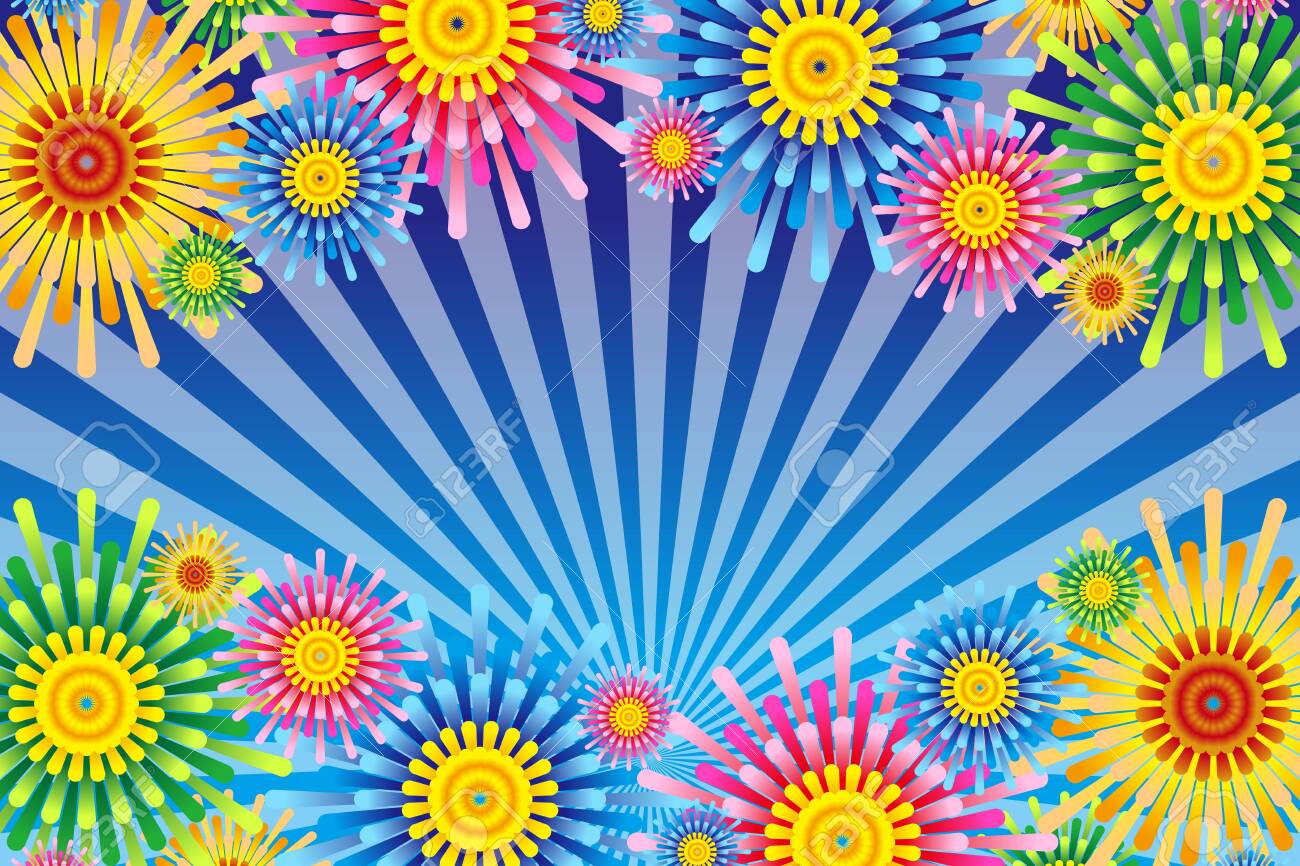 Vector illustration background wallpaper, colorful, concentrated line, effect line, radial, flower, flower, free material, free size, - 132653775 Vector illustration background wallpaper, colorful, concentrated line, effect line, radial, flower, flower, free material, free size, - 132653775