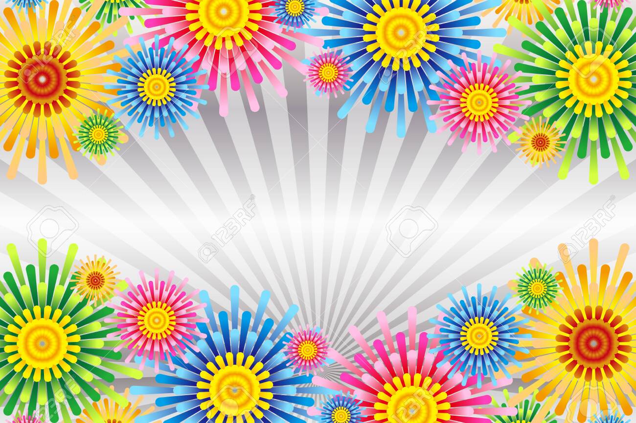 Vector illustration background wallpaper, colorful, concentrated line, effect line, radial, flower, flower, free material, free size, - 132653939 Vector illustration background wallpaper, colorful, concentrated line, effect line, radial, flower, flower, free material, free size, - 132653939
