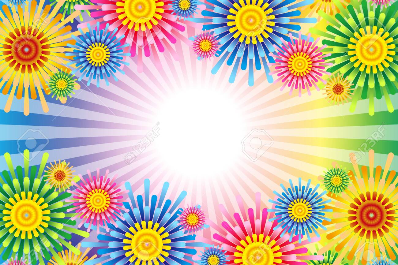 Illustration background wallpaper, firework image, fireworks, summer festival, advertising posters, party events, free material - 132653971 Illustration background wallpaper, firework image, fireworks, summer festival, advertising posters, party events, free material - 132653971