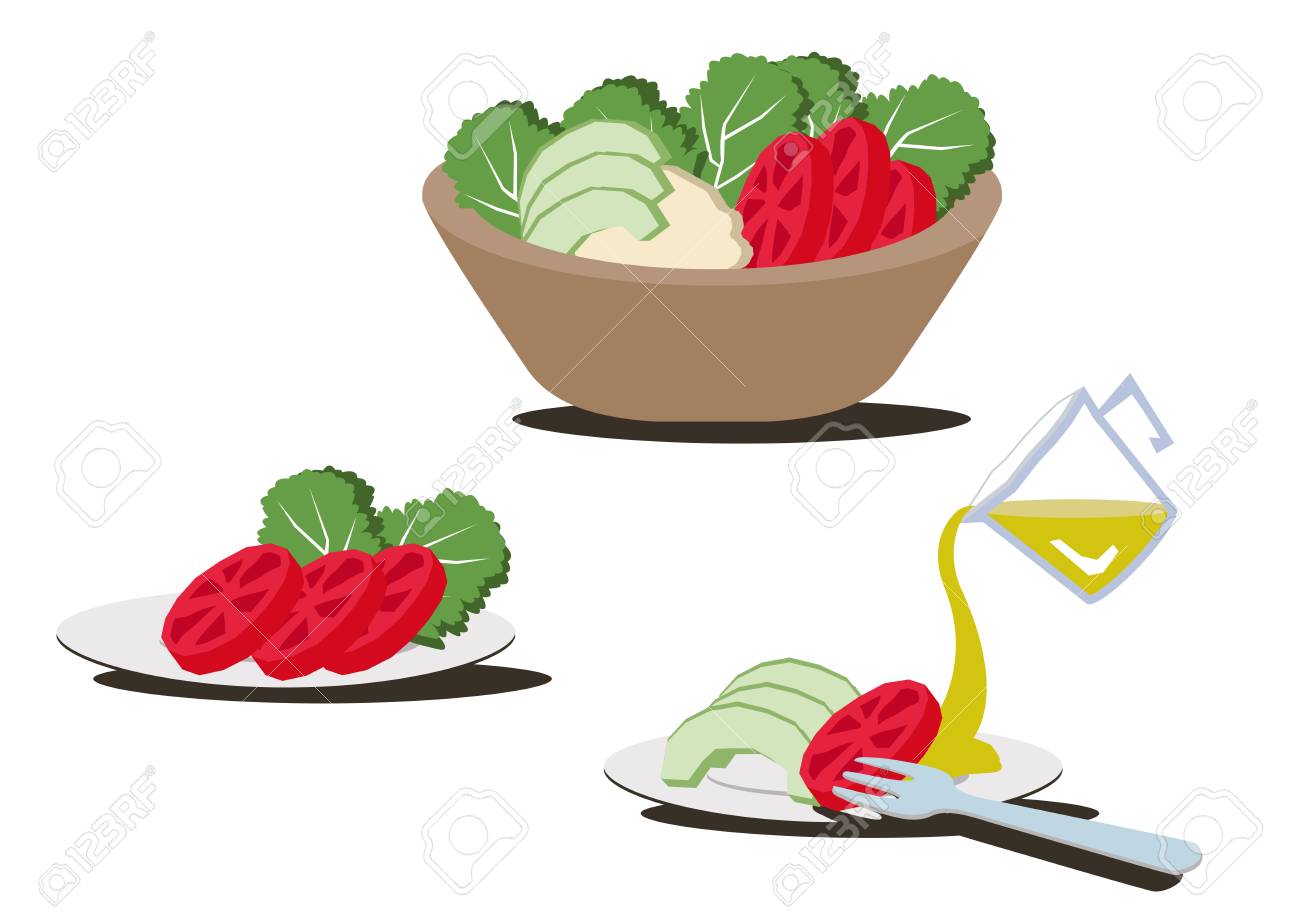 salad bowl clip art