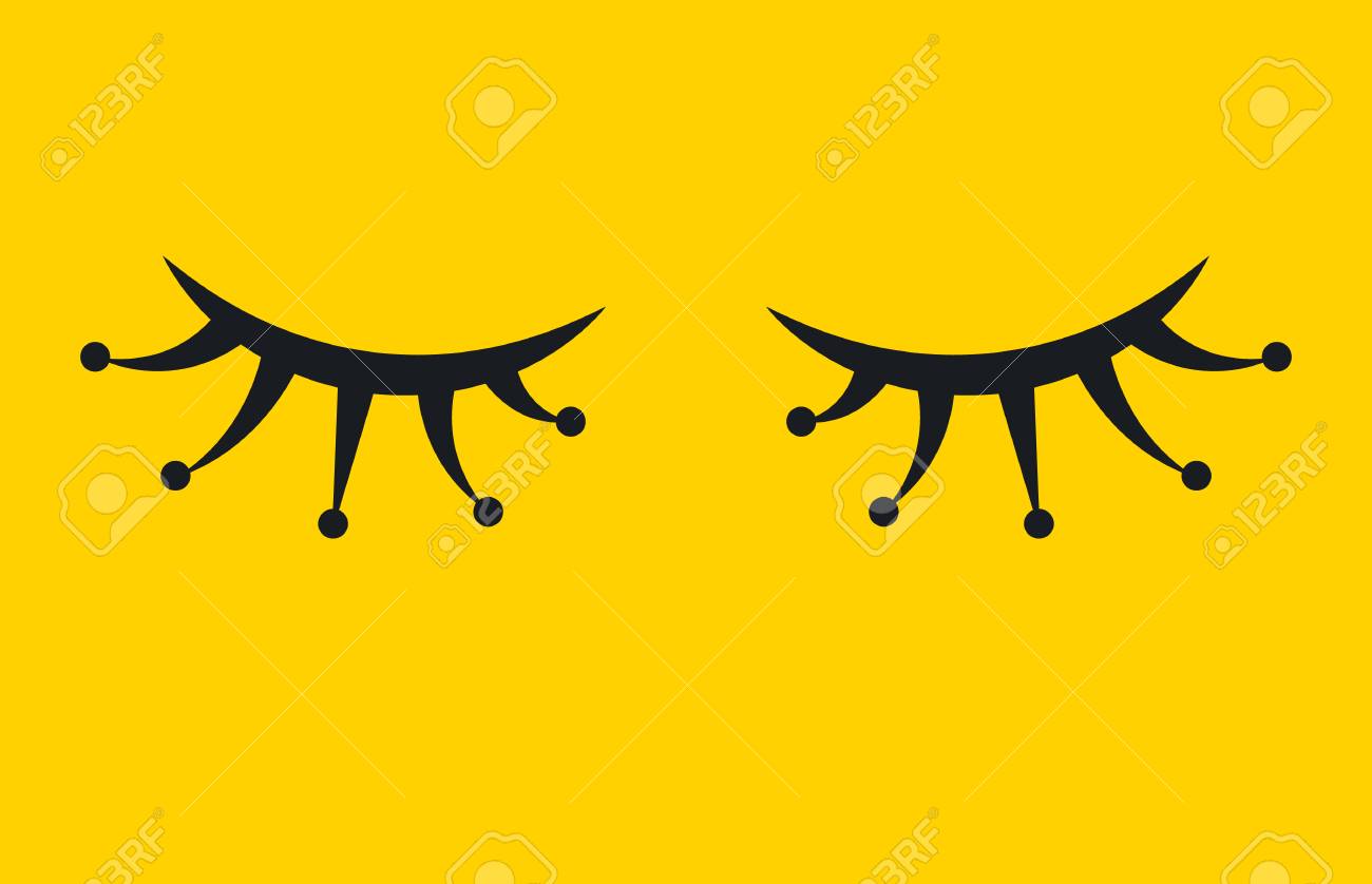 お祭りメイクのイラスト素材 ベクタ Image