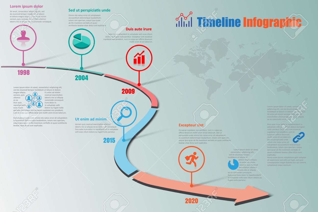 design template arrow road map timeline infographic brochure diagram planning presentation process webpages workflow