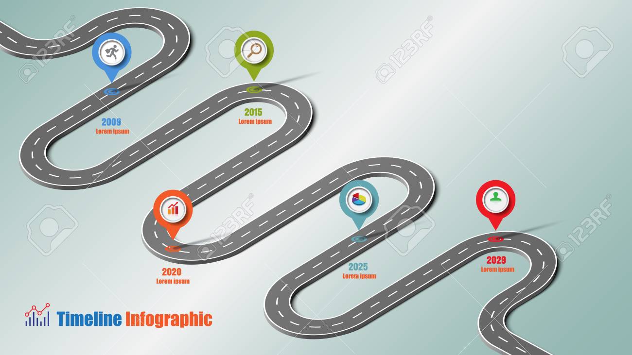 Business road map timeline infographic icons designed for abstract background template milestone element modern diagram process technology digital marketing data presentation chart Vector illustration - 115033461 Business road map timeline infographic icons designed for abstract background template milestone element modern diagram process technology digital marketing data presentation chart Vector illustration - 115033461
