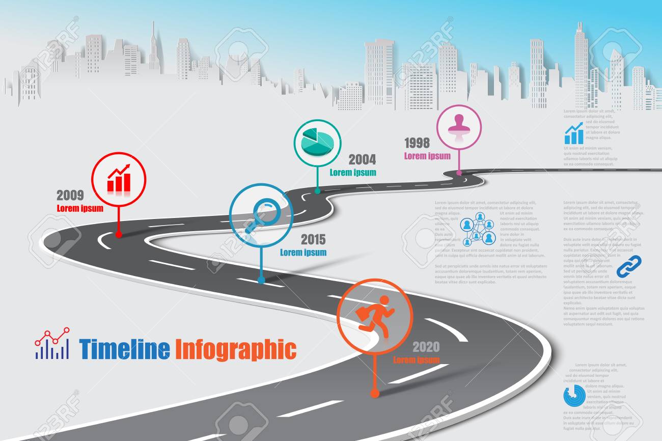 Business road map timeline infographic city designed for abstract background template milestone element modern diagram process technology digital marketing data presentation chart Vector illustration - 111886456 Business road map timeline infographic city designed for abstract background template milestone element modern diagram process technology digital marketing data presentation chart Vector illustration - 111886456