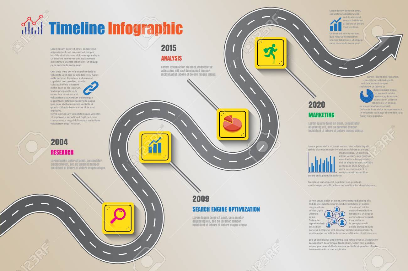 Business road signs map timeline infographic designed for abstract background template milestone element modern diagram process technology digital marketing data presentation chart Vector illustration - 111886459 Business road signs map timeline infographic designed for abstract background template milestone element modern diagram process technology digital marketing data presentation chart Vector illustration - 111886459
