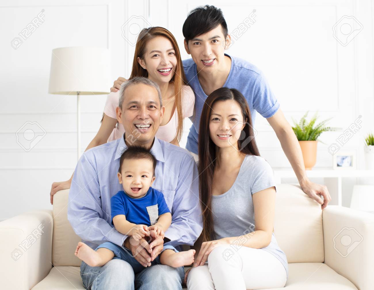 Portrait Of Three Generation asian Family - 104293720 Portrait Of Three Generation asian Family - 104293720