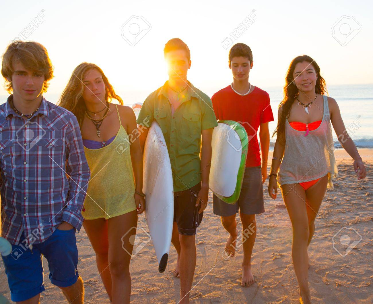 Nude Teens On The Beach