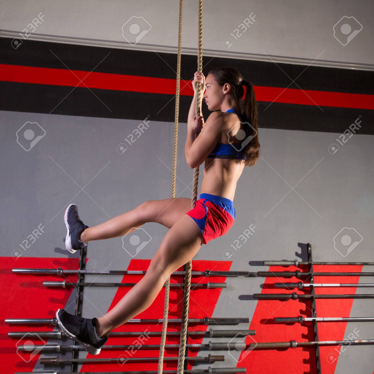 climbing rope workout