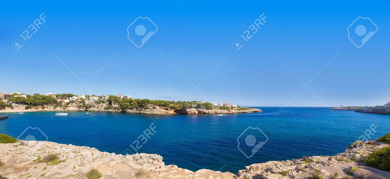Plage De Majorque Porto Cristo à Manacor De Lîle De Majorque Baléares à Espagne
