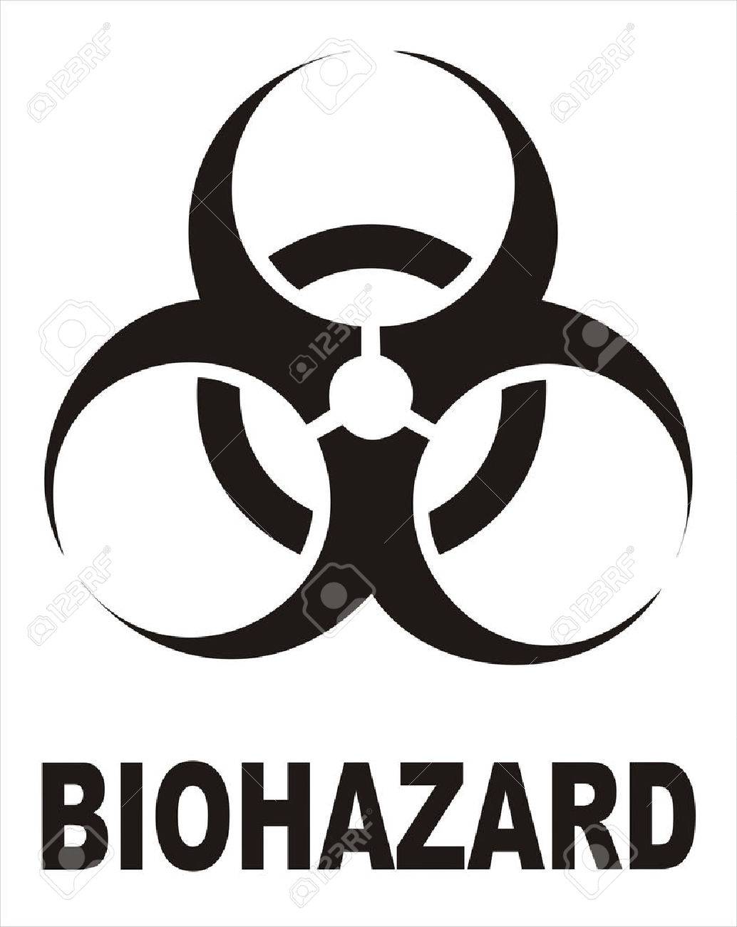 Biohazard Black Sign Royalty Free Cliparts Vectors And Stock Illustration Image