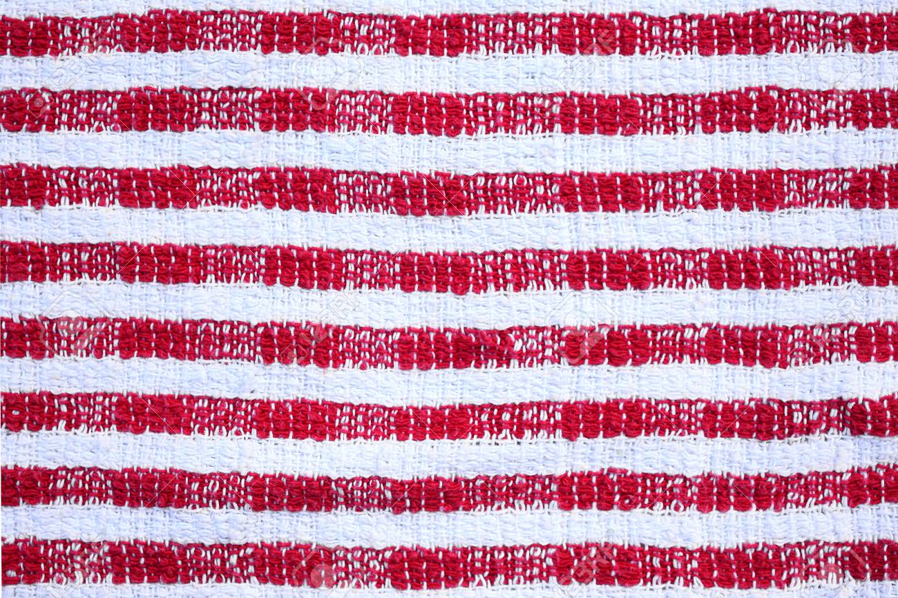 Background Of Red And White Striped Dish Cloth Tea Towel Stock Photo Picture And Royalty Free Image Image 69640077