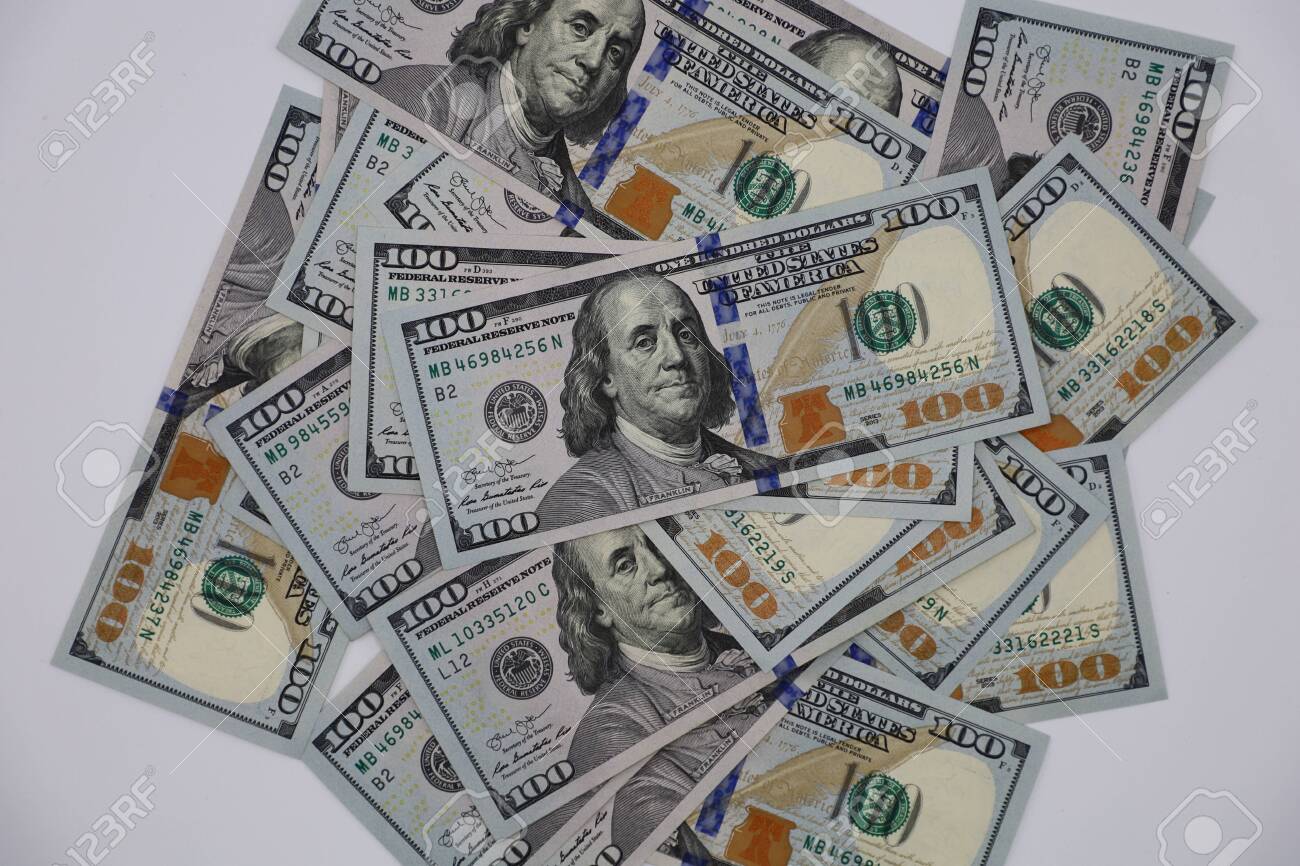 미국 달러, 흰색 배경으로 격리된 USD $. 로열티 무료 사진, 그림, 이미지 그리고 스톡포토그래피. Image 137280615