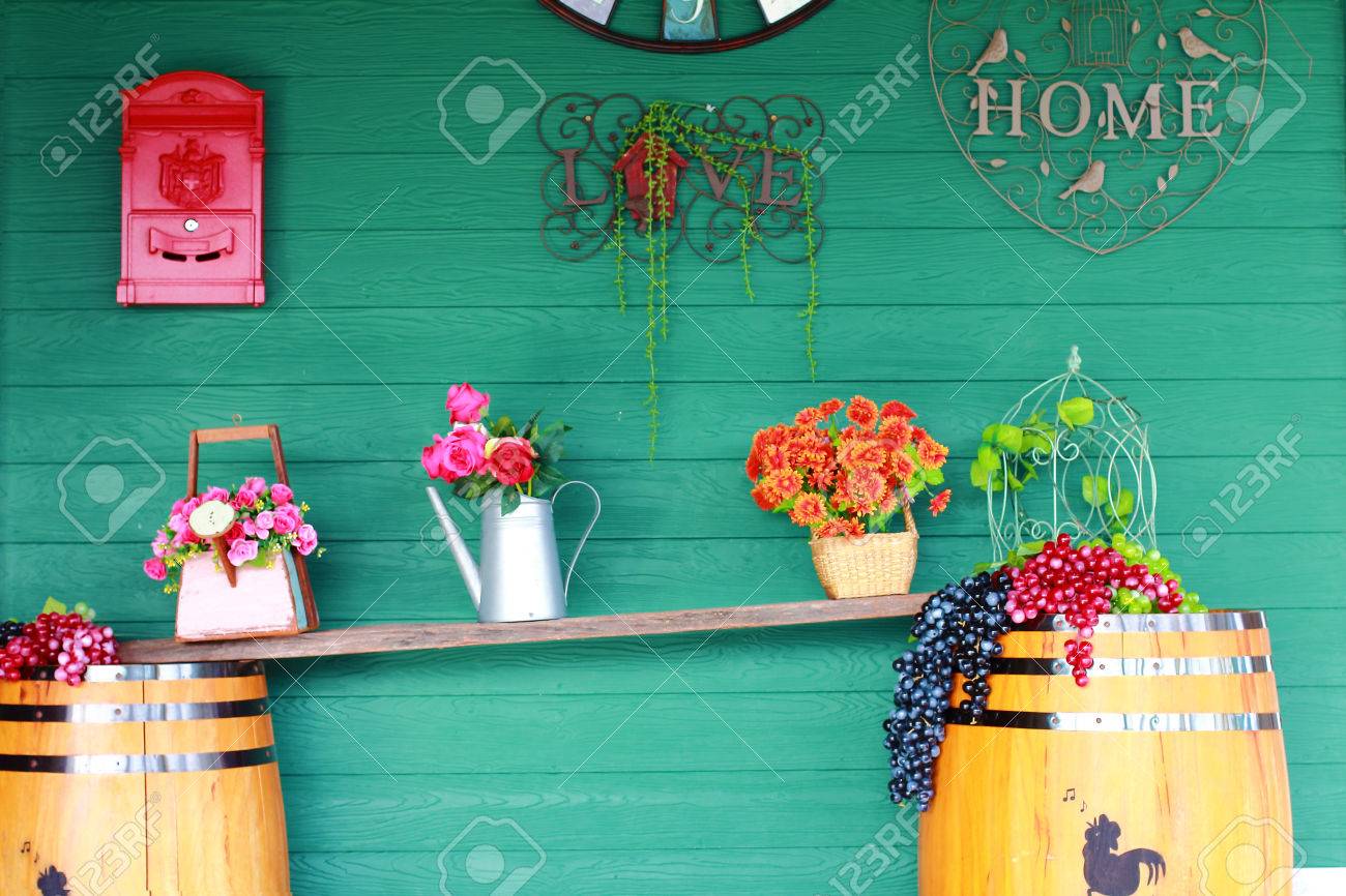 Hogar Decoracion De La Pared Hermoso Estilo Retro Para La