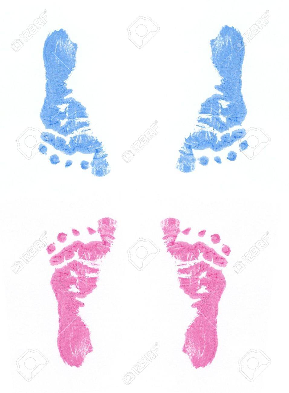 girl footprints